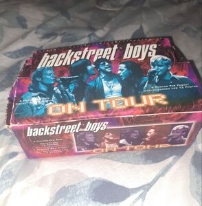 Backstreet Boys On Tour Collectible Box